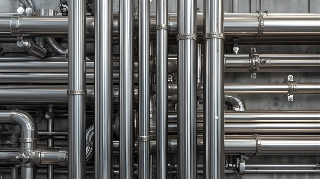 SS 304 and SS 316 Stainless Steel Sanitary Pipes