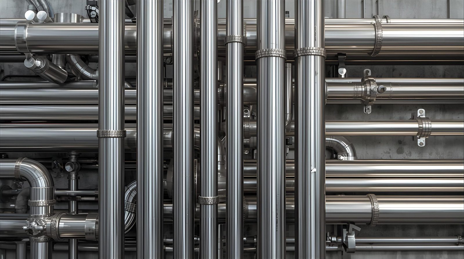 SS 304 and SS 316 Stainless Steel Sanitary Pipes